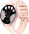 HUAKUA Smart Watches for Women & Men, Compatible with iPhone/Android, Round Fitness Tracker, Waterproof Pink