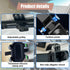 ZIMISI 360 Car Sun Visor Phone Holder, Rotatable and Retractable Visor Phone Mount, Multifunctional Adjustable Car