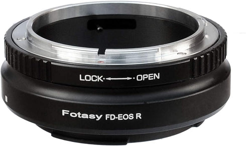 Fotasy FD Mount Lens to Cannon EOS RF Mount Adapter, FD EOS R Adapter, FD RF, FD FL Classic Manual Lense Adapter, Compatible with Canon EOS R Mirrorless Camera EOS R RP Ra R3 R5 R6 R7 R10