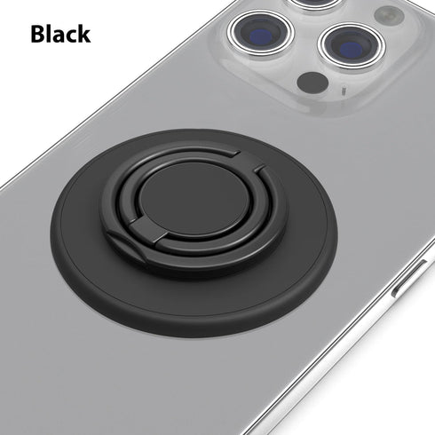 MonIdea Magnetic Phone Grip Compatible with MagSafe,Magnetic Phone Ring Holder Finger Kickstand Wireless Charging