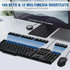 Gofreetech Wired Keyboard and Mouse Combo, Full-Size USB Plug-and-Play Optical Mouse for Desktop and Laptop