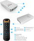 JLZNLC 4K 2-in-1,Digital H.265/HEVC H.264/AVC MP4 Videos,MP3 HDDs,USB/MicroSD,4k Ultra HD Media Player & HDD Enclosure