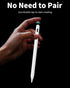 Metapen Pencil A8 for Apple iPad 2018-2024, 0.1mm Pixel Precise, Tilt Sensitivity Stylus Pen for iPad 10/9/8/7/6th Gen