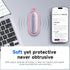 Tedubax Silicone Case PLAUD NotePin AI/NotePin S Voice Recorder Accessories with Lanyard - Pink