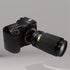 Lens Mount Adapter Manual Focus with Optical Glass and Cap, Compatible with Minolta Rokkor MD MC Mount Lens to Canon