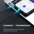 LQMBABY 2 3.3FT USB C to Micro USB Cable, Pcs USBC to Micro USB Cable - Charging Cord & Data Sync, Compatible with Wall