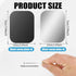 10 Pcs Adhesive Thin Metal Plates (Compatible with Magnetic Mounts), Magnet Phone Metal Plate for Magnetic Mount, Metal Plates for Phone Case, Metal Plate for Car Metal Plates for Phone