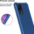 Ailiber TCL 40 XE Phone Case with Screen Protector, 2 Layer Structure Protection, Blue