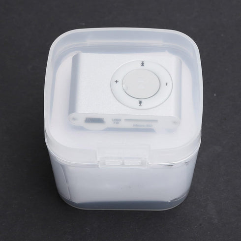 Restokki Mp3 Ultimate Music Companion: Player with Clip-On Design, Earphones, and USB Cable - Your Perfect Workout