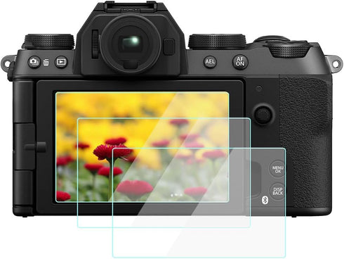 YRTIYO XT50 Screen Protector Compatible for Fujifilm X-T50 X-S20 Mirrorless Camera, 9H Tempered