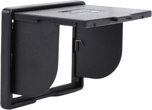 Camera LCD Sun Shade, Non Slip Camera LCD Viewfinder with Screen Protector, Secure Fit & Quick Disassembly, Foldable