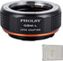Lens Mount Adapter QBM to L for Rollei SL35 Lens to Leica L Mount Camera Body Compatible with Leica SL2, CL, TL2