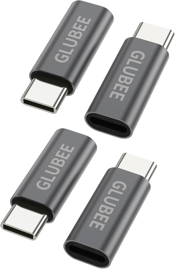 USB-C Adapter (Female) to USB Type C (Male) for iOS Lightning Cable - Charging Adapter for iPhone 15 Series, Galaxy