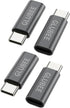 USB-C Adapter (Female) to USB Type C (Male) for iOS Lightning Cable - Charging Adapter for iPhone 15 Series, Galaxy