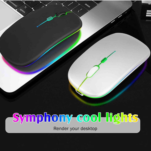 UrbanX Bluetooth Rechargeable Mouse for Acer Spin 3 Laptop, Wireless Mouse for Laptop/PC/Mac/iPad