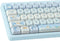 Sunzit PBT Keycaps - MOA Keycaps, Cute 132 Keys Dye-Sublimation Custom Keycap Set for Cherry MX Mechanical Keyboard
