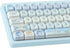 Sunzit PBT Keycaps - MOA Keycaps, Cute 132 Keys Dye-Sublimation Custom Keycap Set for Cherry MX Mechanical Keyboard