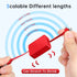 6 Pcs 3 in 1 Charging Cable Roll, Retractable Data Transfer Charging Cable, Compatible USB C(Type-C)/Micro USB/IP for