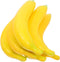 VICASKY 6pcs Lifelike Artificial Bananas Weighted Simulation Fruit Kitchen Cabinet Decor Wedding