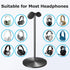 Headphone Holder Stand for Desk, Gaming Headset Stand with Heavy Base, Modern Black Gaming Desk Accessories