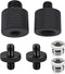 Threaded Tripod Screw Adapter Double Head Stud, 1/4" Male to 3/8" Female Adapter Set for Camera Cage Mount Light Stand