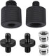 Threaded Tripod Screw Adapter Double Head Stud, 1/4" Male to 3/8" Female Adapter Set for Camera Cage Mount Light Stand
