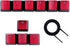 HUYUN 1set FPS Backlit Key Caps Replacement for Corsair Gaming Keyboards, Cherry Key Switches (Red)