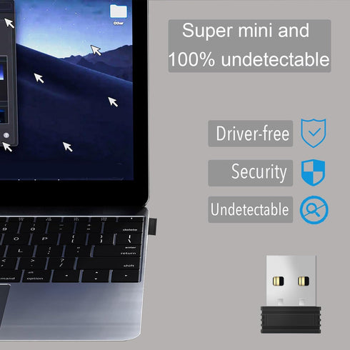Mirweon Discreets USB Jigglers For Continuous PC Activity For Online Meetings And Courses Homes Assistant Tool