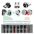 Magnetic Charging Series (Micro Tips) 10pcs,Just Micro Tips Without Nylon Braided USB Cords,Compatible for MicroAndriod SmartSeries.