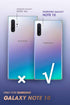 i-Blason Cosmo Series Case for Galaxy Note 10 (2019 Release) - Protective Bumper Marble Design Without Built-in Screen