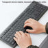 ANRACHEL 104/107 Universal Clear Desktop Computer Keyboard Protection Skin Protector Cover for PC Keys Standard