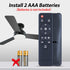 WDZP B7865 B7870-RGB B7611-RGB New Fan Replacement Remote Control Applicable for Mpayel Ceiling Fan Light