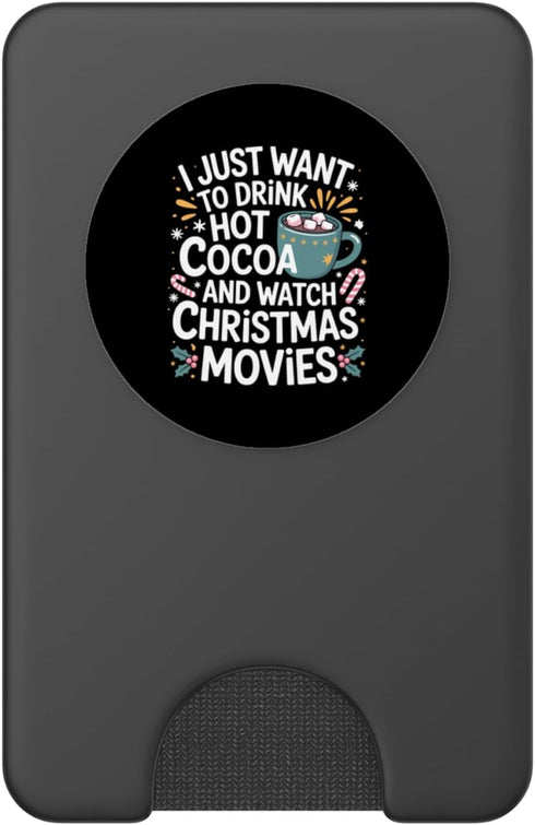 Hot Chocolate Gift Hot Cocoa Accessories & Stuff Funny Hot Chocolate Costume for Men Women Kids Hot Cocoa PopSockets