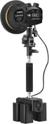 WELLMAKING Universal Camera Handle Grip Support Mount, Stabilizer with 1/4 inches Male Screw for Digital Video Cameras