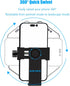 Cell Phone Tripod Mount Holder, Smartphone Tripod Cell Phone Holder Mount Adapter Clip, Digtal Camera Bracket Selfie Lens Monopod Adjustable Ring Light for Camcorder,Compatible for Most Cellphones