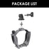 CAPART Camera Mount Expansion Bracket for DJI Air 3 Drone, Compatible with DJI OSMO Action and GoPro Action Cameras