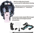 Helmet Chin Mount for Mobile Phone and GoPro, Motorcycle Strap Holder for iPhone and Action Cameras