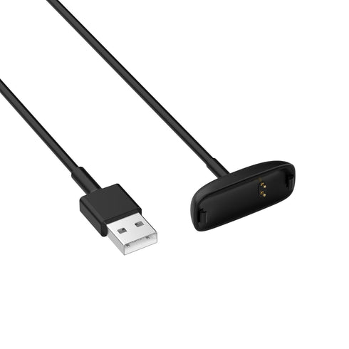 FitTurn USB Charger Compatible with Fitbit Inspire 3 Activity Tracker, 3.3ft/100cm Replacement Charging Clip Cable Base
