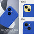 FireNova iPhone 14 Case, Klein Blue Silicone with Camera Protection & 2 Screen Protectors, 6.1" Soft Microfiber Lining.