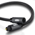 EMK Optical Extension Cable Male to Female Coupler Cord Nylon Braided Jacket