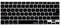 XSKN Spanish Language Silicone Keyboard Skin Cover for MacBook Air 13 & Pro 13 15 17 inch (Black)