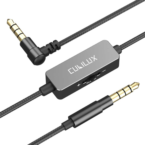 Cubilux 3.5mm to 3.5mm Headphone Cable, Replacement Headphone Cord Compatible with Sony WH-1000XM5/XM4/XM3, 4 FT
