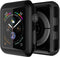 Punkcase Bumper Case for Apple Watch 44mm with Built-in Screen Protector | 9H Tempered Glass Cover | Ultra Slim Design