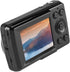Mini Outdoor Digital Camera, 16MP 720P 30FPS 4X Zoom HD Video Camcorder, Black