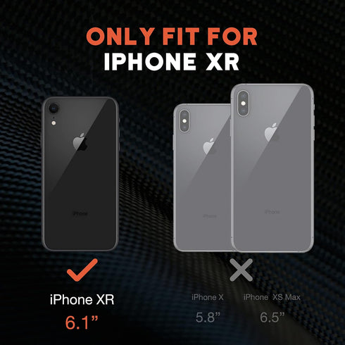 NTG Designed for iPhone XR Case, Heavy-Duty Slim Shockproof Protective Case for iPhone XR 6.1 inch