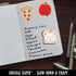 Sniggle Sloth Set 5 Pack 2.0" Headless Cooked Cocktail Shrimp Prawn Waterproof Vinyl Phone Tablet Laptop Water Bottle