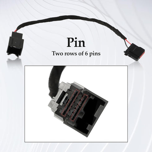 USB Media Hub Module Box Power Adapter Harness for Ford Sync 2 to SYNC 3 Upgrade Retrofit (GEN1)
