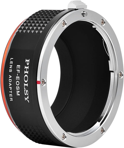 EF-EOS M Lens Adapter Manual Focus Converter Ring for Canon EF/EF-S Lens and Canon EOS-M (EF-M Mount) Camera M, M2, M3,