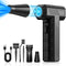 CAGIWIRU Compressed Air Duster -Mini Blower Turbo Fan,150000RPM Cordless Electric air Duster for
