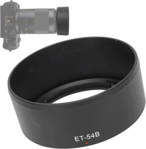ET 54B Reversible Lens Hood for Canon EF M 55-200mm F 4.5-6.3 is STM Lens Accessories